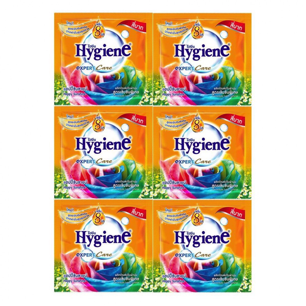 Nước Xả Dây Hygiene - Happy Sunshine (12 gói)