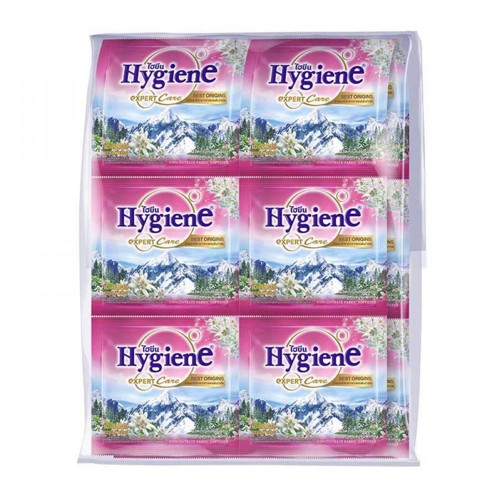 Nước Xả Dây Hygiene Best Origins - Edelweiss (12 gói)