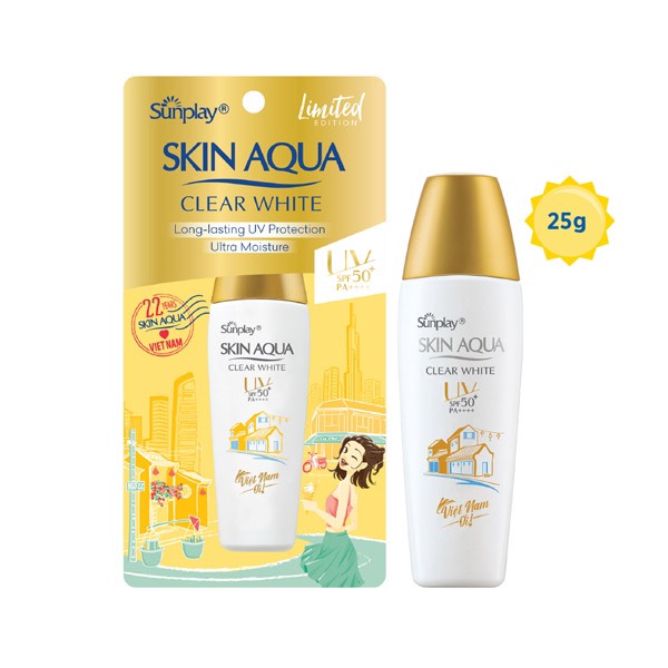 Kem Chống Nắng SunPlay Skin Aqua - Clear White SPF50 25g