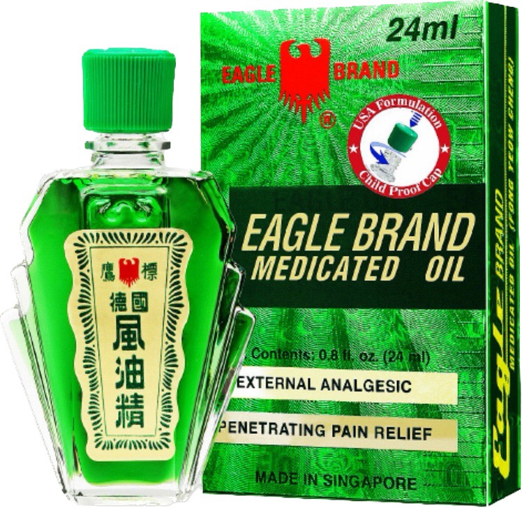 Dầu Gió Con Ó Eagle Brand - Medicated 24ml
