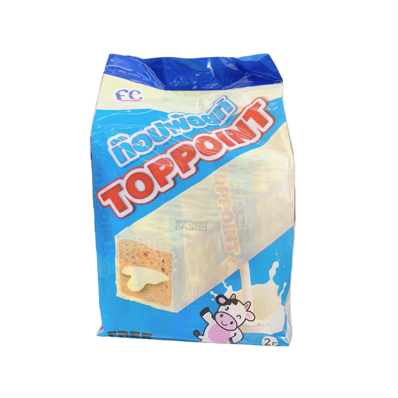 Bánh Xốp FC Toppoint - Milk (24+1)