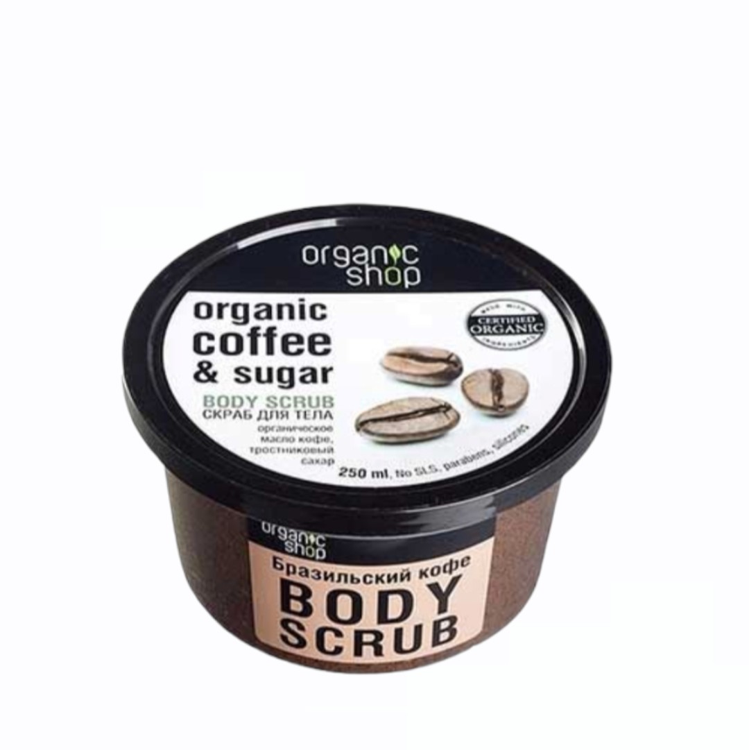 Tẩy Tế Bào Organic - Coffee & Sugar 250ml