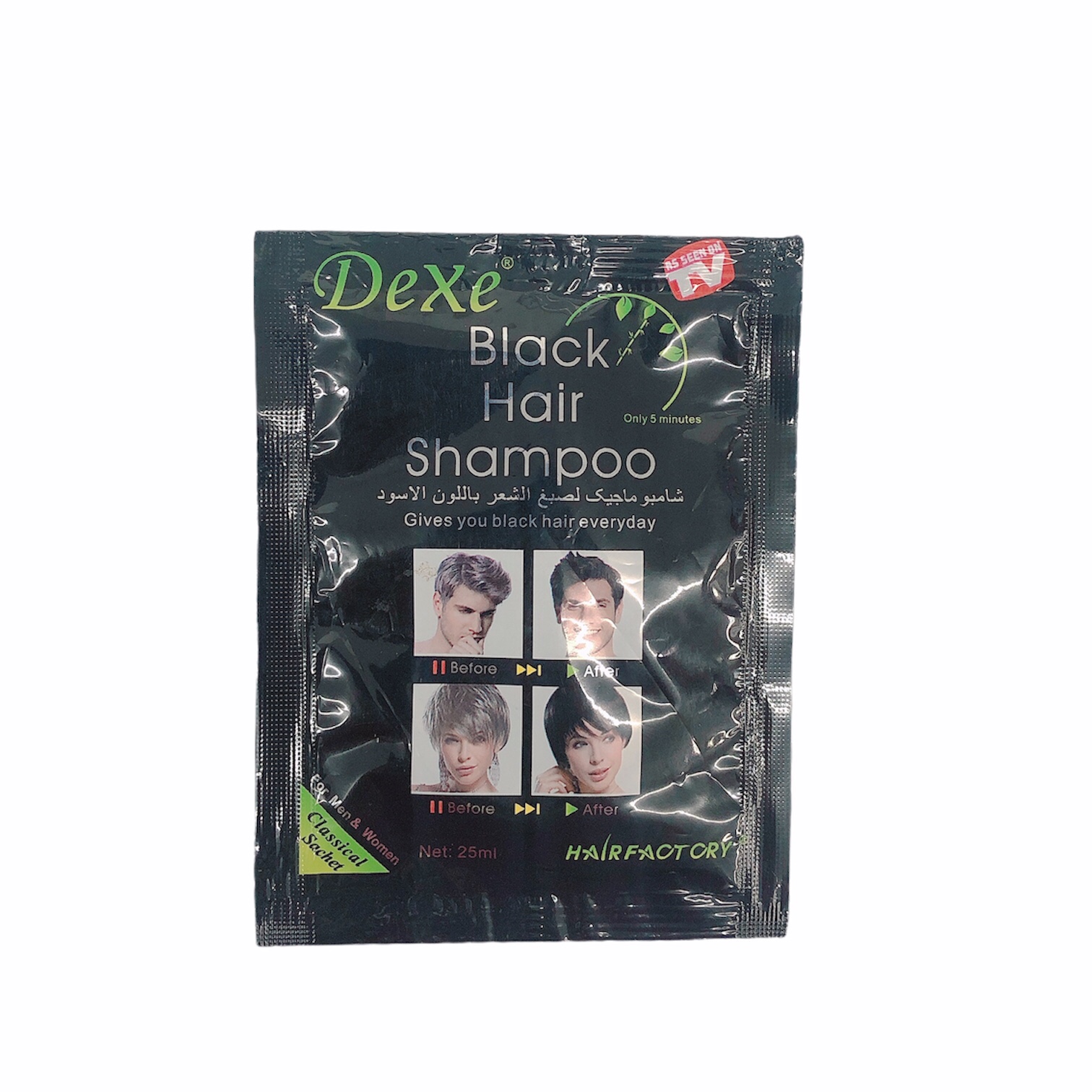 Dầu Gội Nhuộm Tóc - Dexe Black Hair 25ml
