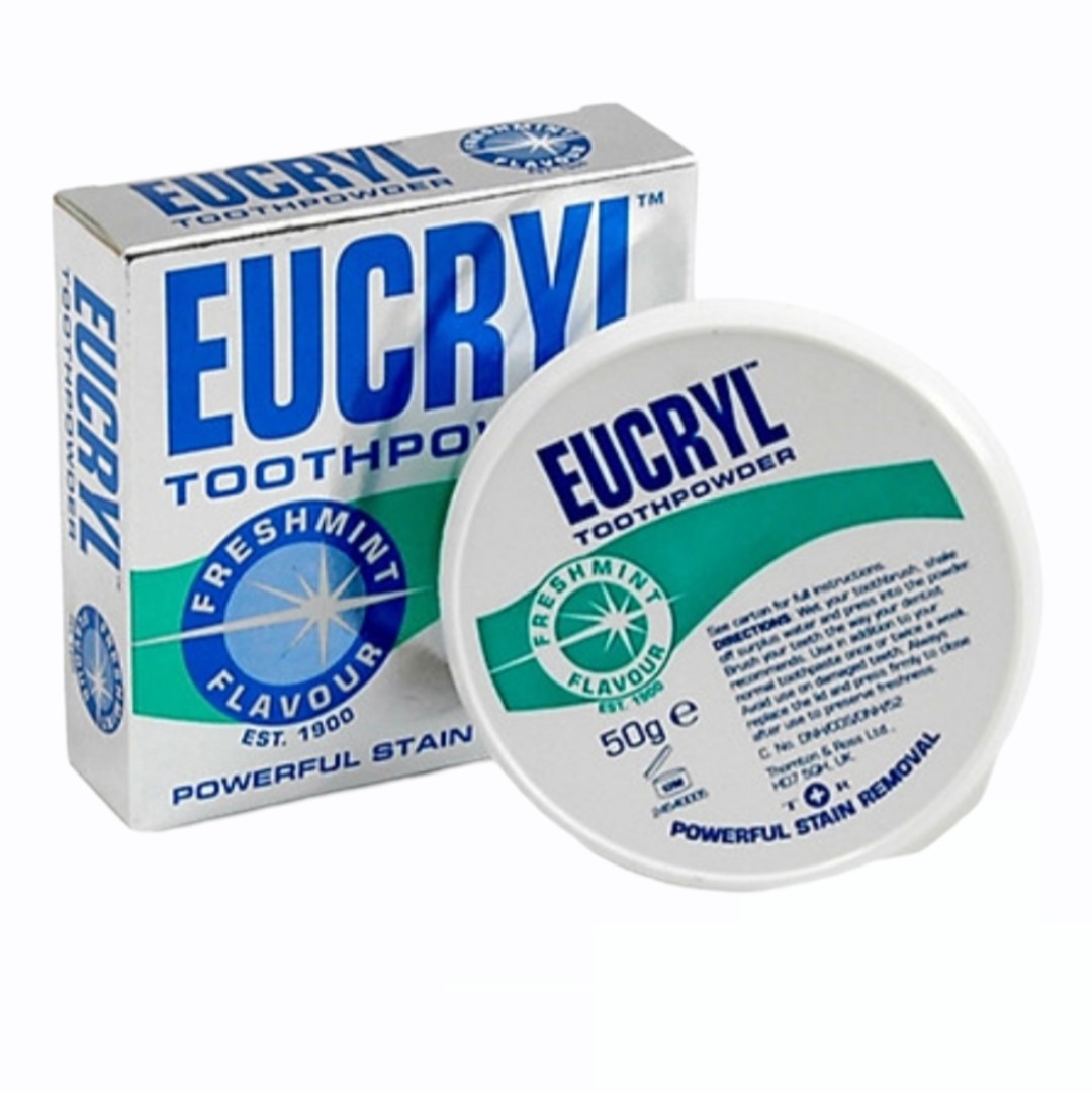 Bột Tẩy Trắng Răng - Eucryl U.S.A 50g