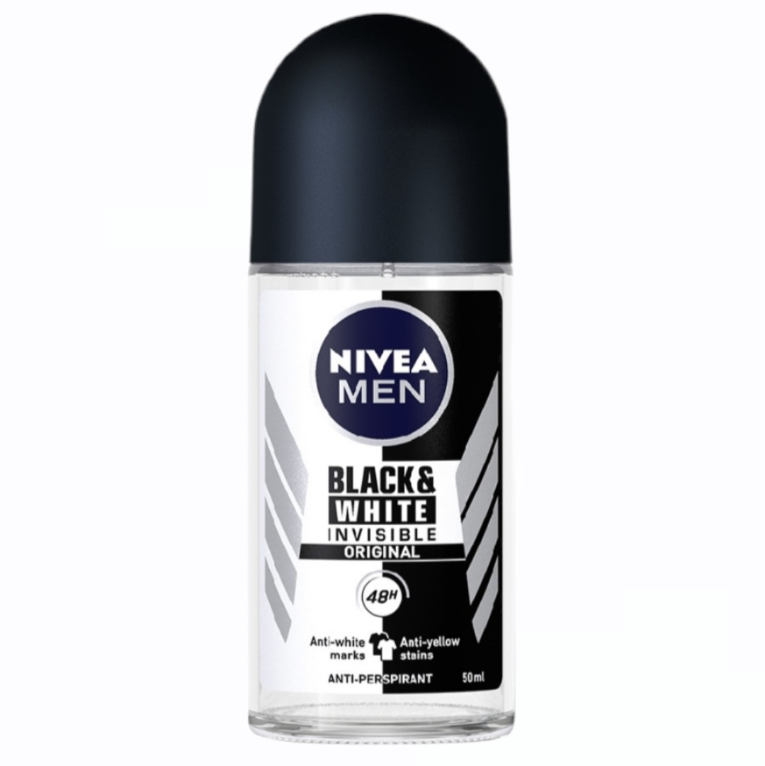 Lăn Khử Mùi Nivea Men 48h - Black & White 50ml