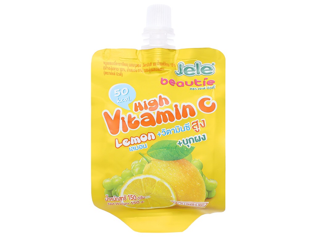 Nước Ép Thạch Trái Cây Jele - Vitamin C (150g x 3)