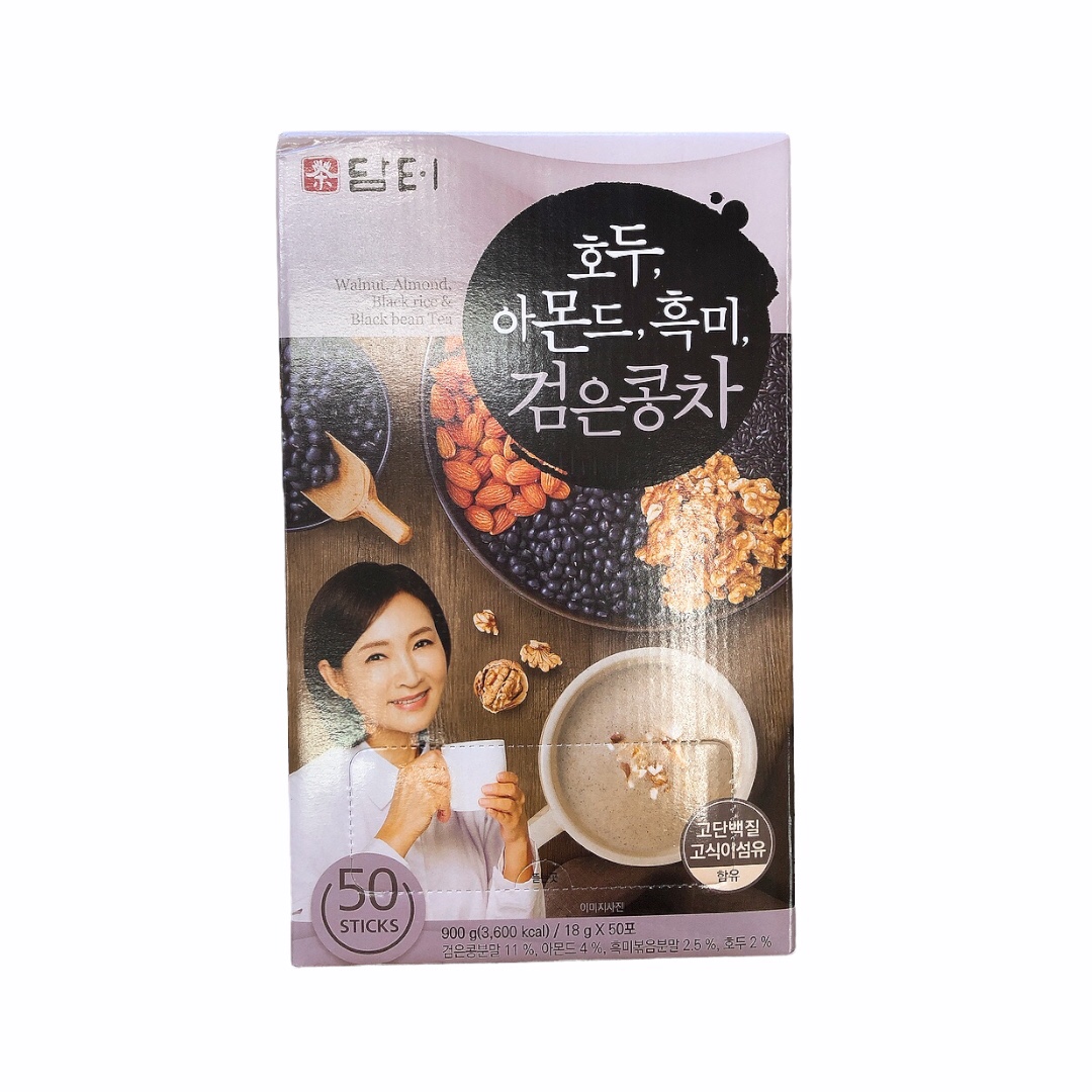 Bột Ngũ Cốc Uống Hàn Quốc - Đậu Đen, Gạo Lức (18g x 50)