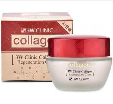 Kem 3W Clinic Collagen - Chỗng Lão Hóa, Tái Tạo Da 60ml