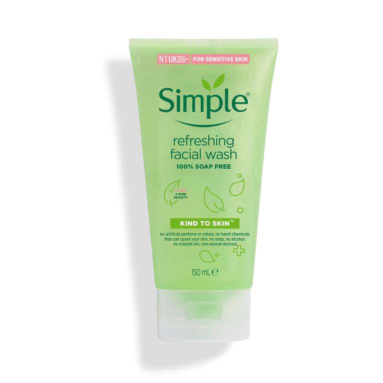 Gel Rửa Mặt Simple Refreshing Facial Wash 150ml