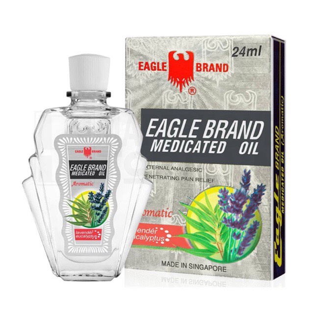 Dầu Gió Con Ó Eagle Brand - Aromatic 24ml