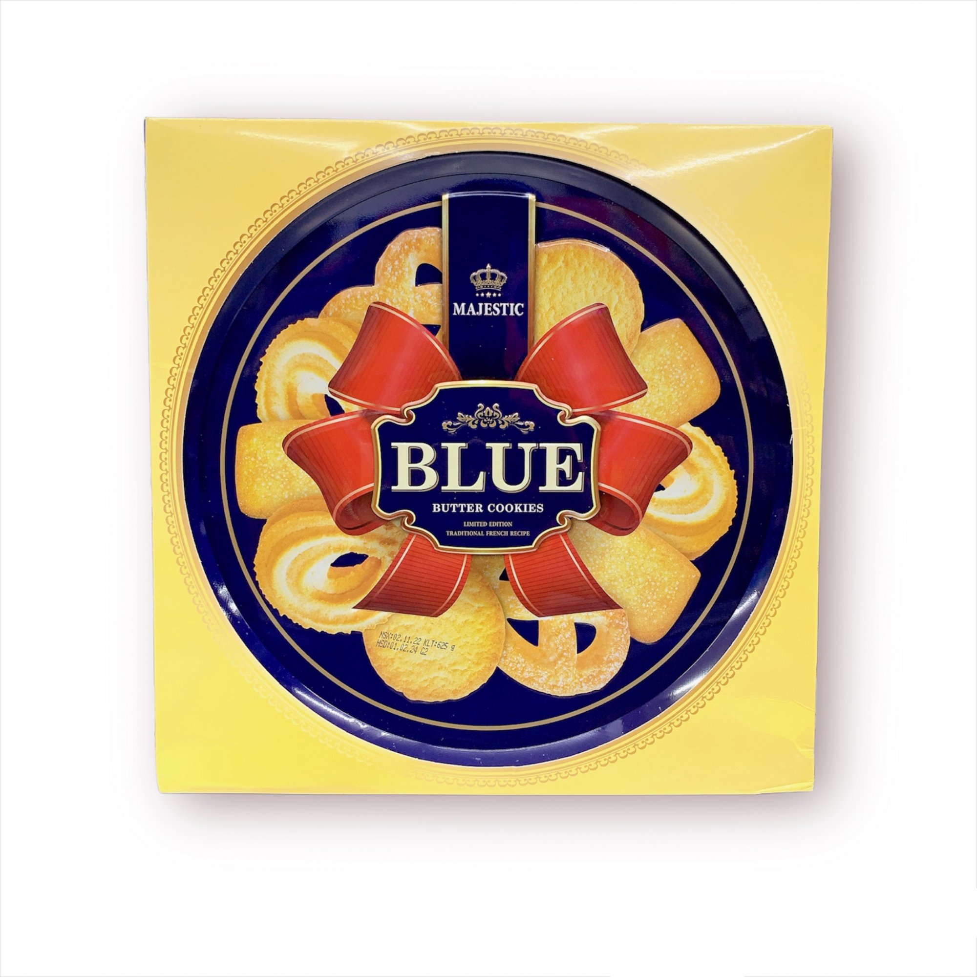 Bánh Quy Bơ Hộp Thiết Blue 625g